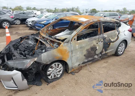 2019 Hyundai Elantra Se from USA, damaged, VIN 5NPD74LF4KH488606